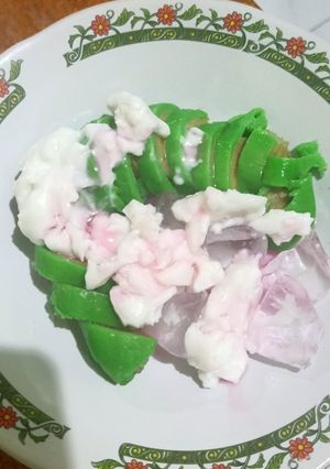 Foto resep Es Pisang Ijo