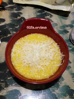 Foto resep Burjaju (bubur jagung keju)
