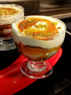 Barackos -tejszínes pohárdesszert gluténmentesen recept fotója