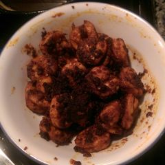 A picture of Fiery shrimp fry.
