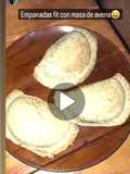 Empanadas de pollo con masa de boniato y avena