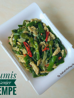 Foto resep Tumis Genjer Tempe
