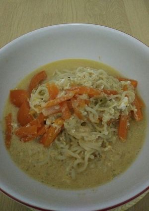 Foto resep Mie Rebus Telur Simple