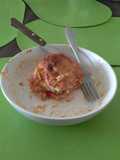 Pastel de tortillas y vegetales