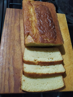 Una foto de Bizcocho/Pastel de vainilla y naranja