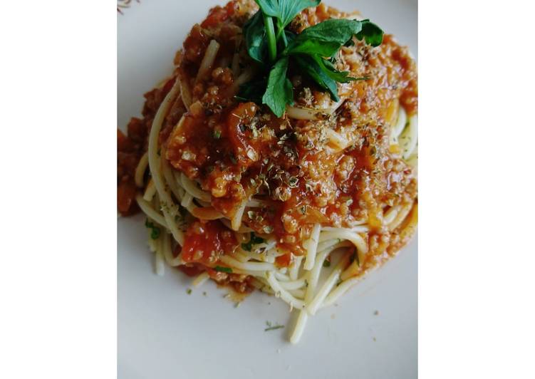 Resep Spageti Bolognaise oleh ratna puspita - Cookpad