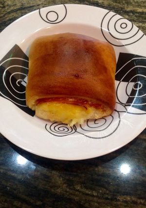 Una foto de Mini Lunch de jamón y queso