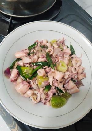 Foto resep Oseng cumi asin