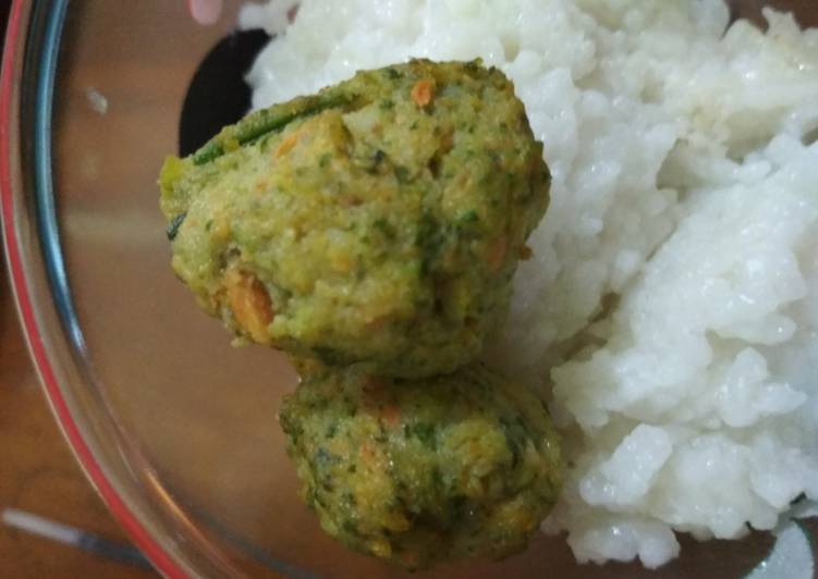Nuget Ikan gurame sayur MPAsi 10+