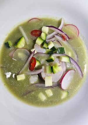 Una foto de Ceviche de gambitas blancas