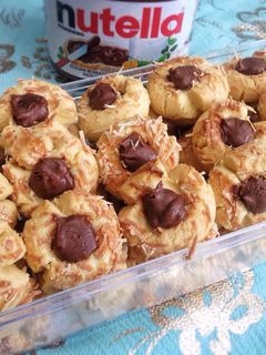 Foto resep Nutella Thumbprint Cookie
