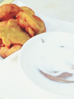 A picture of Unpeeled beans cake.