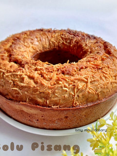 Foto resep Bolu Pisang Panggang (tanpa mixer, satu telur)