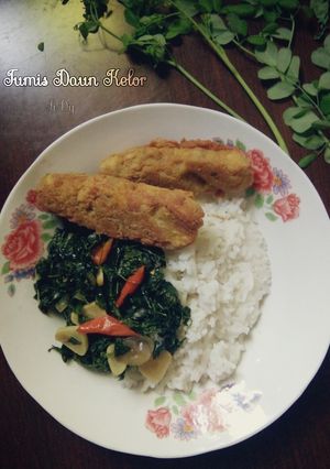 Foto resep Tumis Daun Kelor