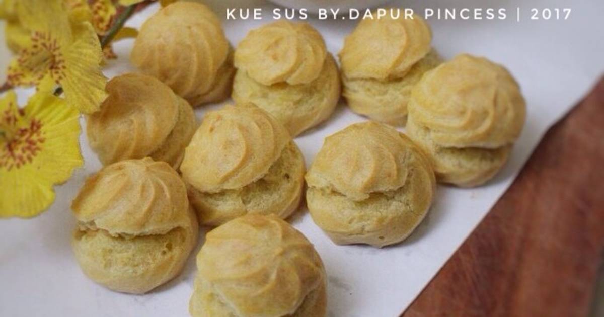 Resep Kue Sus Isi Vla Susu Oleh Rindaags Cookpad