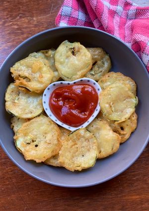 Une photo de ☆Beignets de Courgettes☆