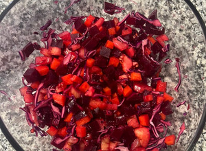 Una foto de Ensalada de Remolacha