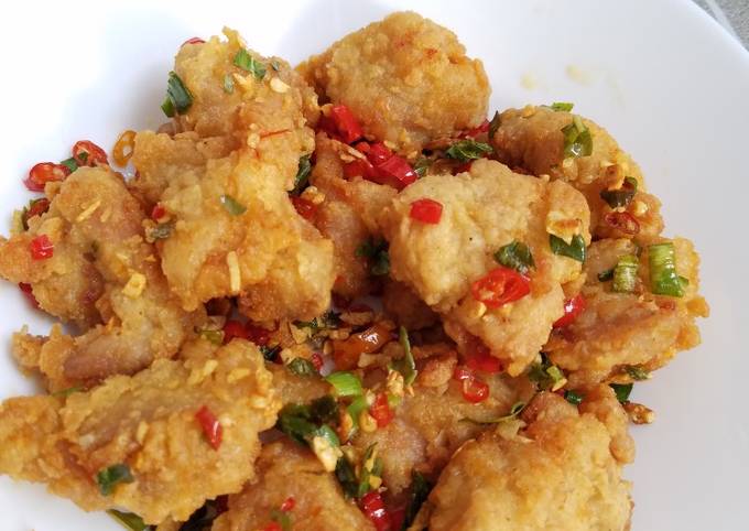 Ayam Crispy Cabe Garam Kekinian