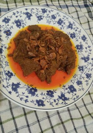 Foto resep Rendang#FestivalResepAsia#Indonesia#Daging sapi