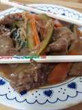 Chop suey de ternera con verduras en Tm5