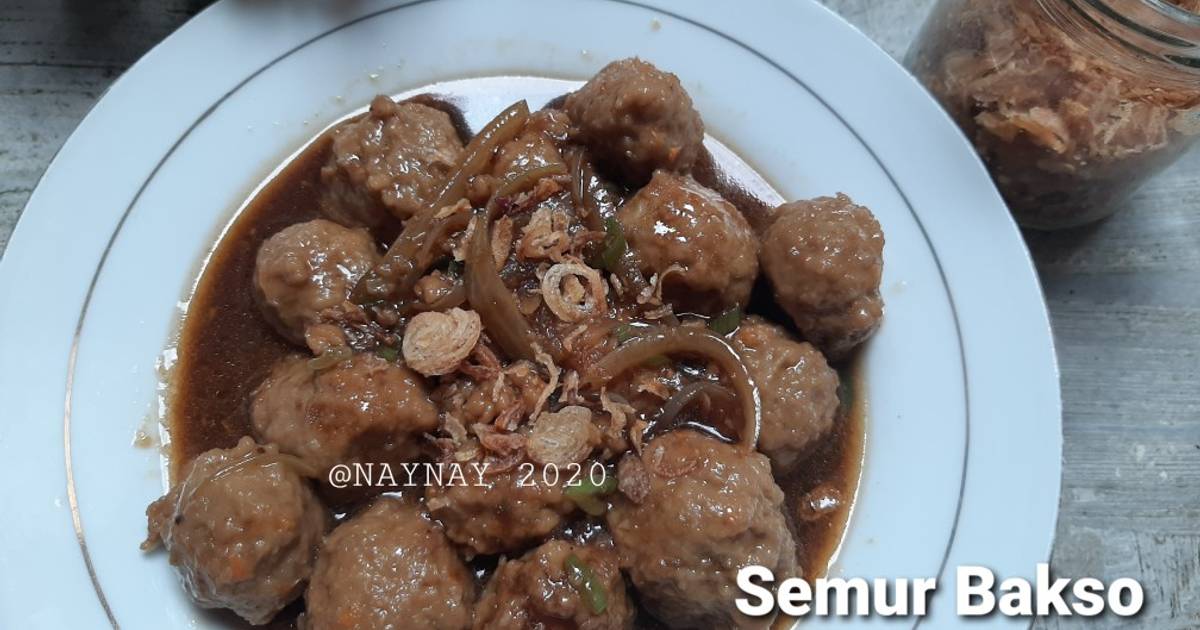 140 Resep Semur Bakso Daging Enak Dan Mudah Cookpad