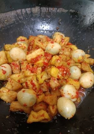 Foto resep Oseng tahu, tempe, telorpuyuh