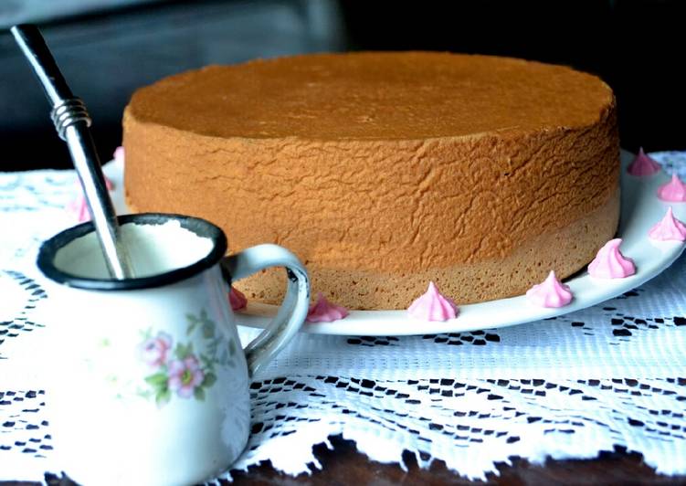 Bizcochuelo de vainilla sin tacc🌾