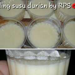 Puding susu durian by rumah puding shakilla রেসিপির প্রধান ছবি