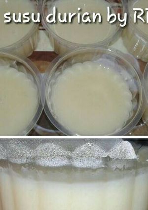 Foto resep Puding susu durian by rumah puding shakilla