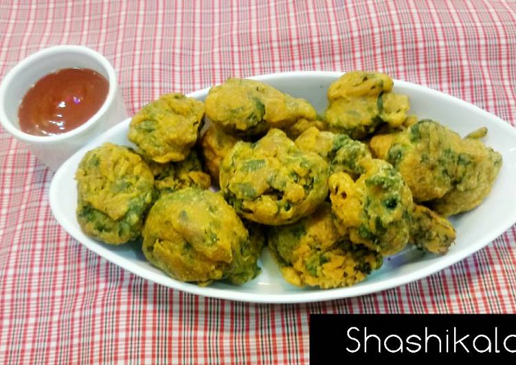 Recipe of Homemade Spinach fritters