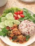 Nasi Merah Liwet ft Woku Tuna