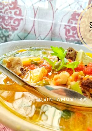 Foto resep Sup Ayam kuah kuning Spesial