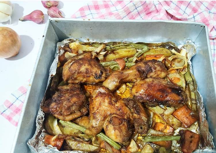 Roasted Chicken/ ayam panggang oven