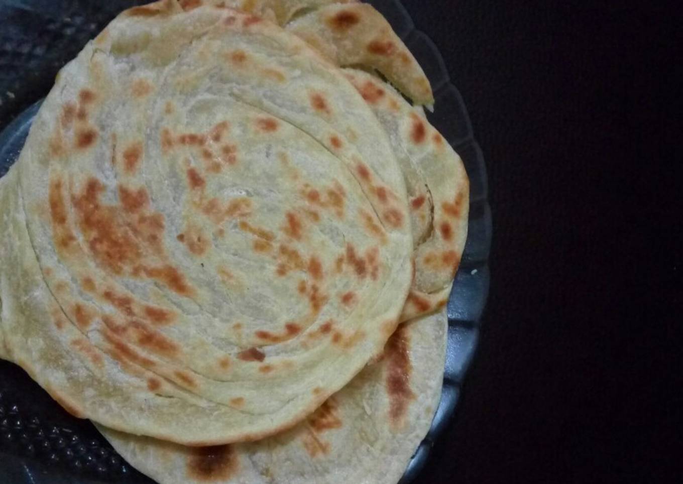 Roti canay with fiber cream