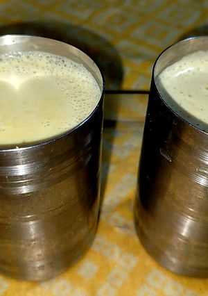 A picture of Healthy Turmeric Milk.