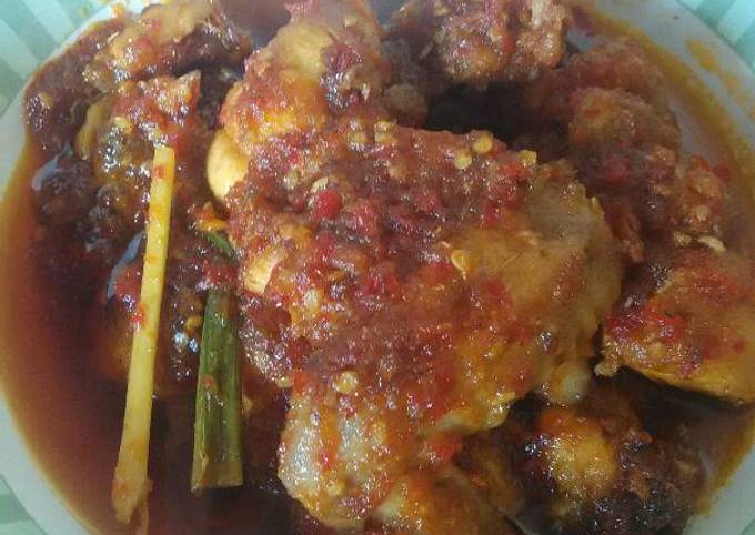 Ayam saos rica warisan