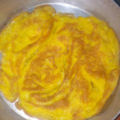 Scrambled eggs A picture of Scrambled eggs.