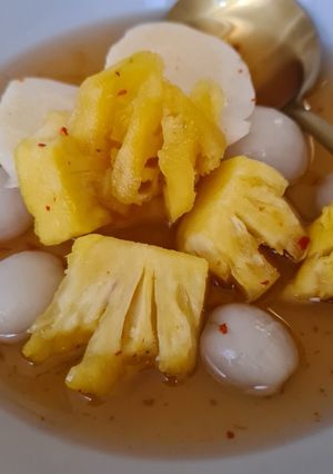 Foto resep Asianan nanas dan rambutan