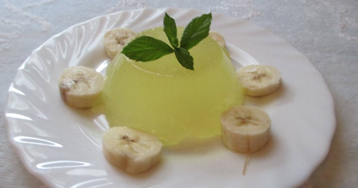 Gelatina de limón casera - fácil Receta de 