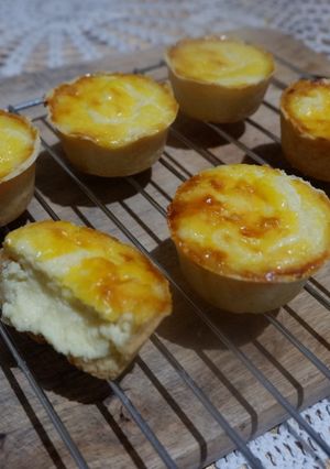 Foto resep Baked Cheese Tart ala Hokkaido