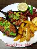 Aurora solar spiced aubergine baked with desi baked chips