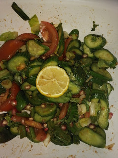 A picture of Anaar(Pomegranate) Salad 🥗.