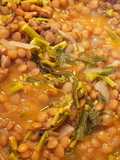 Lentilhas com Grelos
