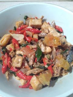 Foto resep Tumis Ikan Pindang Santan Pedas