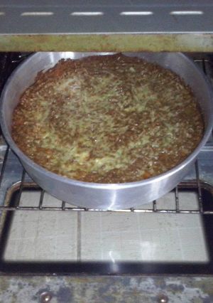 Una foto de Pastel de papa y zanahoria con relleno de sardinitas