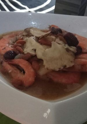 Foto resep Drunken prawn