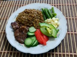 Una foto de Comida sin Arroz