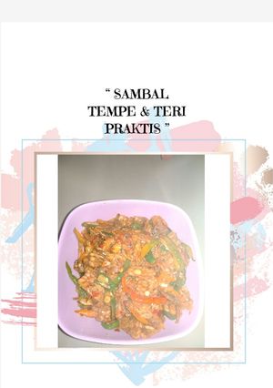 Foto resep Sambal TEMPE&TERI PRAKTIS