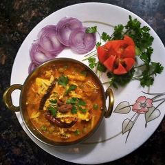 A picture of Kadhai paneer.