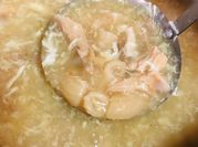 A picture of egg drop soup